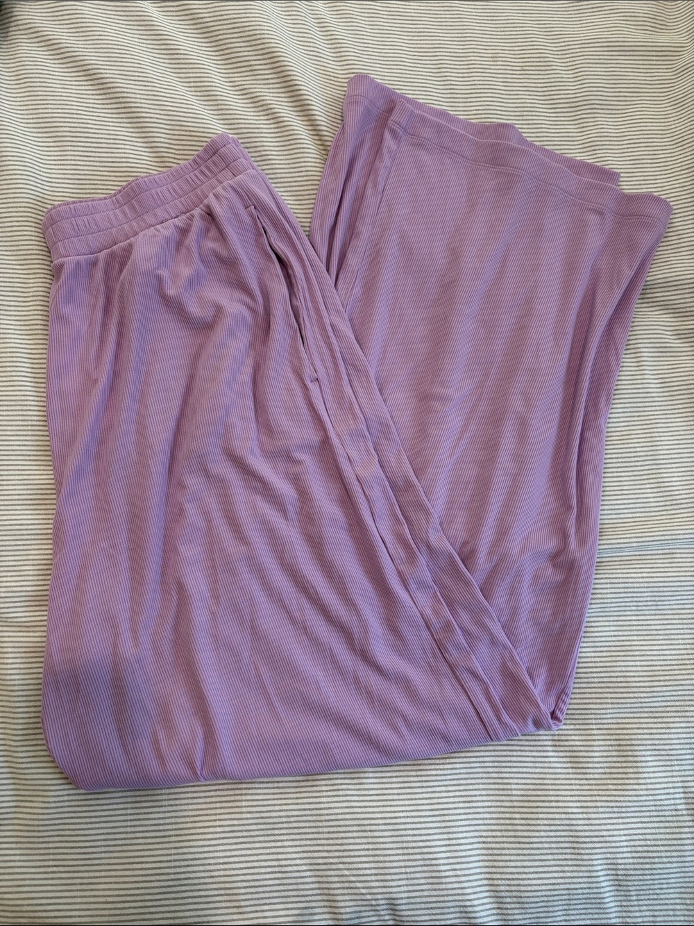 Abercrombie & Fitch Modal-Blend Ribbed Lounge Pants